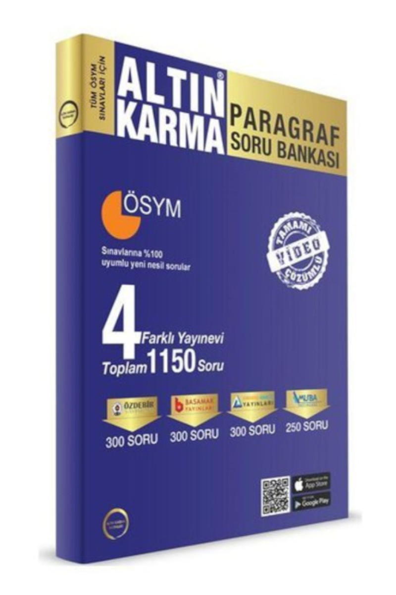 2020 ALTIN KARMA PARAGRAF SORU BANKASI