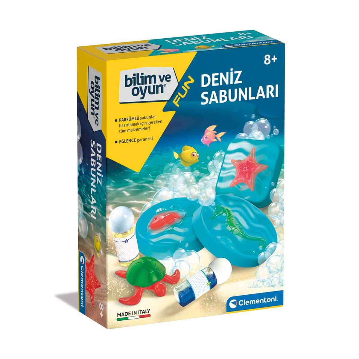 Clementoni Bilim ve Oyun Deniz Sabunları