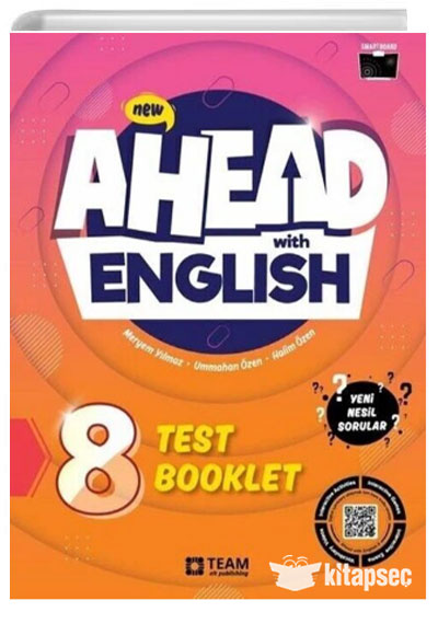  Ahead With English 8 Sınıf Test Booklet Test | Team Elt Yayınevi | 9786257579599 | 