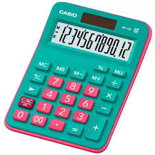 Casio MX-12B-GNRD Hesap Makinesi