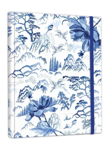 VJ 123-0035 VİCTORİA'S JOURNALS GİZLİ SPİRALLİ DEFTER 17X24 CM 90 GR. 96 YAPRAK ÇİZGİLİ