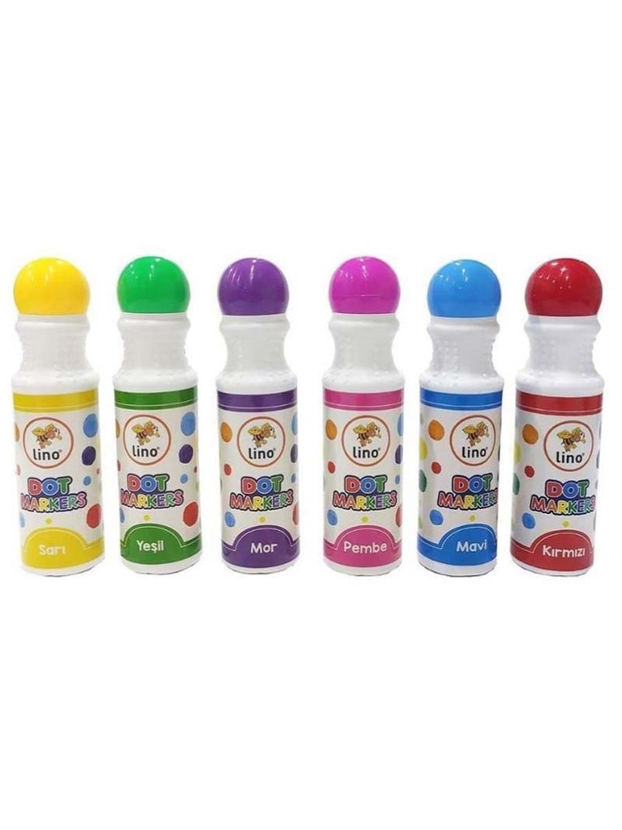  Lino Dot Markers Mini 6Li Yikanabilir | Lino | 8699847316195 | 