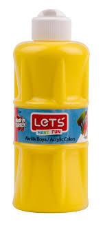  LETS AKRİLİK BOYA 250 ML SARI | Lets | 8680679802581 | 