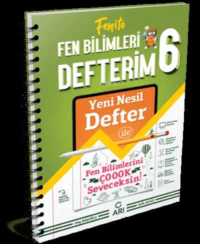 Arı Yayınları 6. Sınıf Fen Bilimleri Defterim