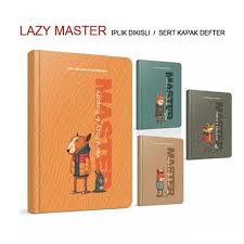  Gıpta Lazy Master İplik Dikiş Sert Kapak Defter A5 120 Yaprak Kare | Gıpta | 8697236137260 | 
