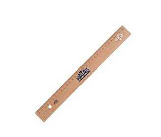  Hatas Tahta Cetvel Takviyesiz 30 Cm | Hatas | 8692556000355 | 