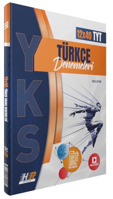  Hız ve Renk Yayınları TYT Türkçe 12 x 40 Denemeleri | Kolektif | Hız ve Renk Yayınları (Hazırlık) | 9786257532099 | 