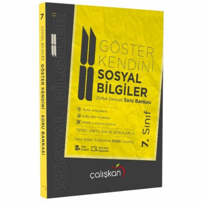 Çalışkan 7. Sınıf Sosyal Bilgiler Göster Kendini Soru Bankası