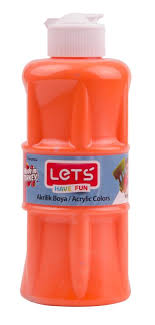  LETS AKRİLİK BOYA 250 ML TURUNCU | Lets | 8680679802598 | 