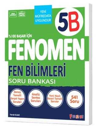 Fenomen 5. Sınıf Fen Bilimleri B Soru Bankası
