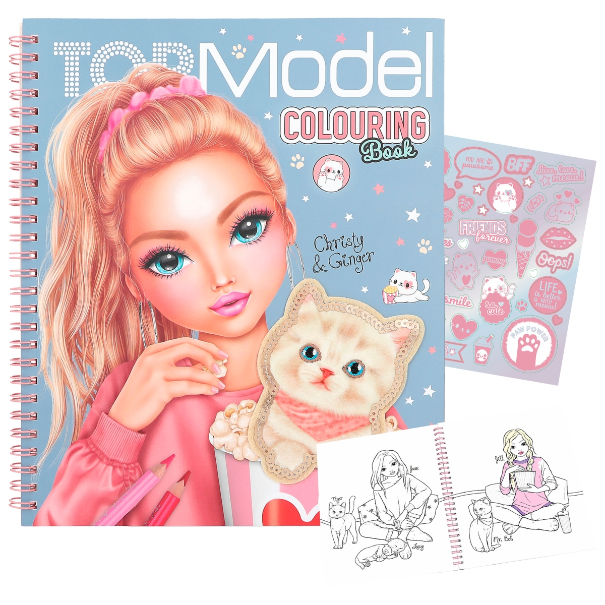 AGT TOPMODEL COLOURİNG BOOK CUTE