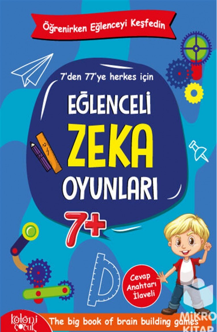  Eğlenceli Zeka Oyunları | Koloni Çocuk | 9786257944151 | 