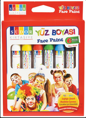 Südor Yüz Boyası Set 6'lı