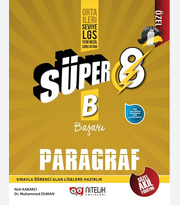 Süper 8. Sınıf Yeni Nesil Paragraf (B) Soru Kitabı