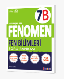 Fenomen 7. Sınıf Fen Bilimleri (B) Soru Bankası