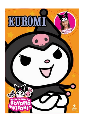  Kuromi Çıkartmalı Boyama Kitabı Maskot Şapka | Doğan Çocuk | 9786253942229 | 