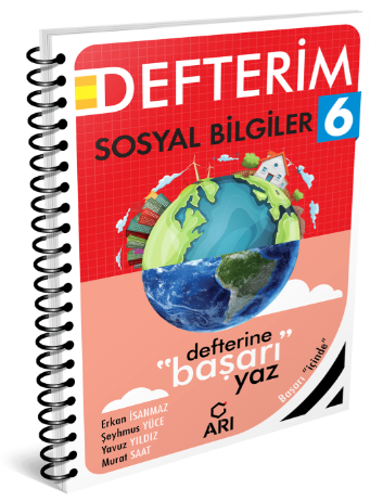 Arı 6.Sınıf Akıllı Sosyal Bilgiler Defteri