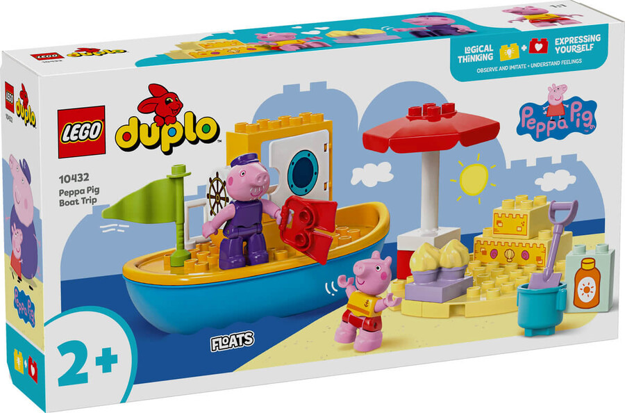 LEGO DUPLO Peppa Pig Tekne Gezisi 10432