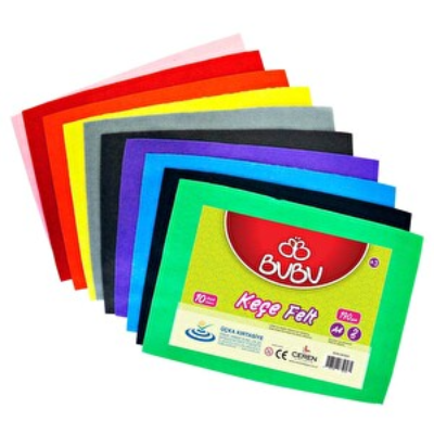  Bu Bu 20x30 10lu Keçe | BUBU | 8697548859461 