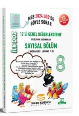 Sinan Kuzucu İlk Doz 12'li  Sayısal Deneme