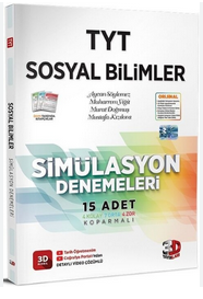  3D Yayınları TYT Sosyal Bilimler Simülasyon Denemeleri | 3D Yayınları (Hazırlık) | 9786051949772 | 