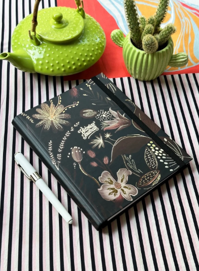 VJ 123-0022 VİCTORİA'S JOURNALS GİZLİ SPİRALLİ DEFTER 17X24 CM 90 GR. 96 YAPRAK ÇİZGİLİ