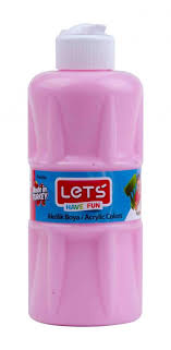  LETS AKRİLİK BOYA 100 ML PEMBE | Lets | 8680679805391 | 