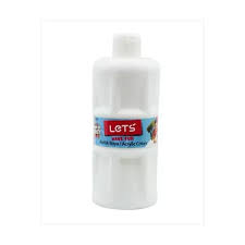  LETS AKRİLİK BOYA 500 ML BEYAZ | Lets | 8680679801805 | 