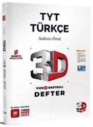  3D Yayınları TYT Türkçe Video Destekli Defter | 3D Yayınları (Hazırlık) | 9786259906072 | 
