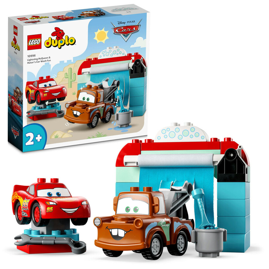  LEGO DUPLO Disney Şimşek McQueen ve Materin Oto Yıkama Eğlencesi | LEGO | 5702017417790 | 