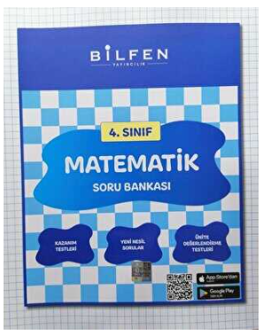  Bilfen 4 Sınıf Matematik Soru Bankası | Kolektif | Bilfen Yayıncılık | 9786258170801 | 