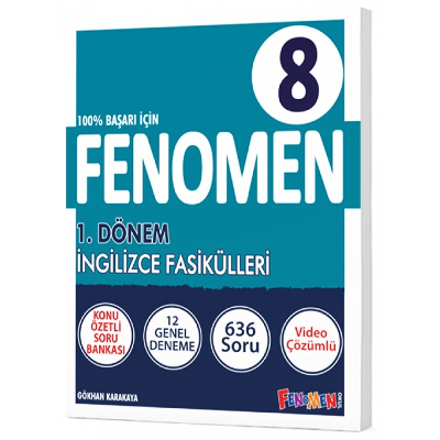 Gama Fenomen 8.Sınıf 1.Dönem İngilizce Denemeleri