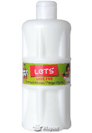  LETS PARMAK BOYASI 500 ML BEYAZ | Lets | 8680679801515 | 