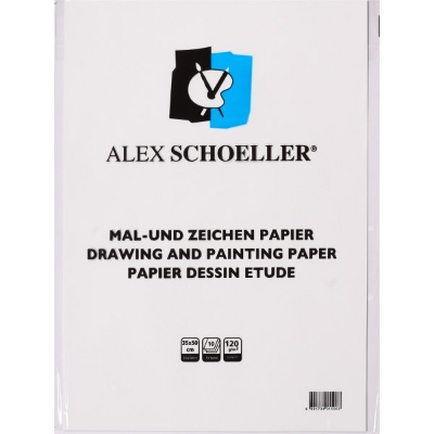 Alex Schoeller Resim Kağıdı 35x50 120 GR 10'lu