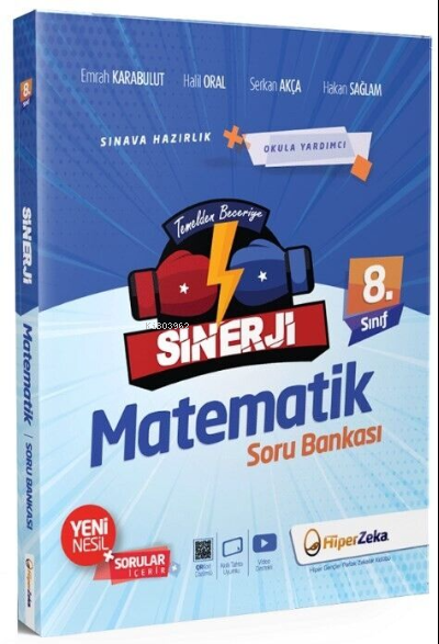 Hiper Zeka 8. Sınıf Matematik Sinerji Soru Bankası