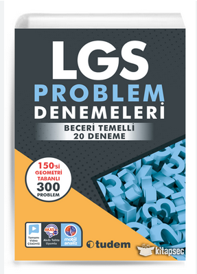  TUDEM 8SINIF PROBLEM DENEMELERİ | Tudem Yayınları Sınavlara Hazırlık | 9786052856932 | 