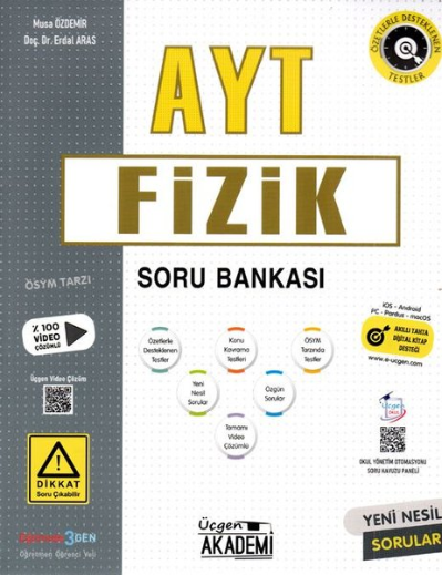 2023 AYT Fizik Soru Bankası Üçgen Akademi