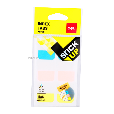 Deli Yapışkanlı Not Şerit 25*28mm