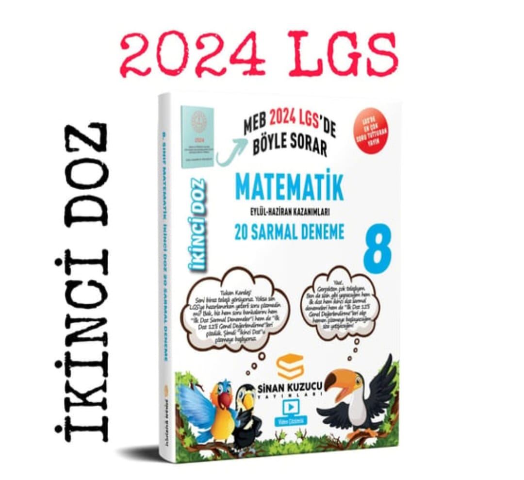 Sinan Kuzucu 8. Sınıf  İKİNCİ DOZ Sarmal Branş Denemeleri Matematik