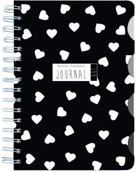 Bruno Visconti Spiralli Defter A5 4 Ayraçlı, 30 Yap. Çizgili, 30 Yap. Çizgili, 30 Yap. Noktalı, 30 Yap. Düz