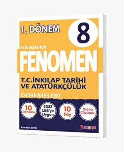 Gama Fenomen 8.Sınıf 1.Dönem İnkılap Tarihi Denemeleri