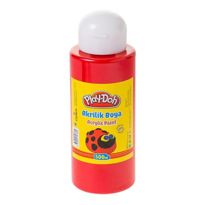 Play-Doh Akrilik Boya 500ml Kırmızı