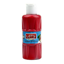  LETS AKRİLİK BOYA 100 ML KIRMIZI | Lets | 8680679805322 | 