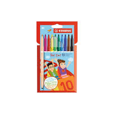  Stabilo Trio 2in1 Çift Uçlu Keçeli Kalem 10 Renk Paket | Stabilo | 4006381361729 | 