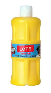  LETS AKRİLİK BOYA 500 ML SARI | Lets | 8680679801812 | 