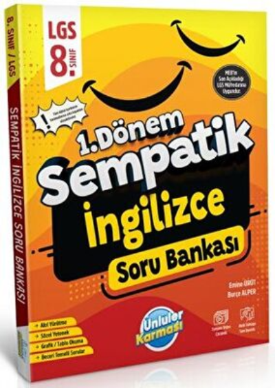 Ünlüler Karması 8. Sınıf LGS İngilizce 1. Dönem Sempatik Soru Bankası