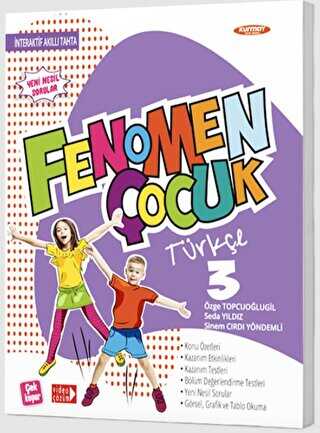 Fenomen Kitap 3. Sınıf Türkçe Fenomen Çocuk