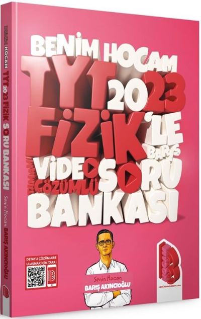  Benim Hocam 2023 TYT Fizik Tamamı Video Çözümlü Soru Bankası | Benim Hocam Yayınları | 9786258161250 