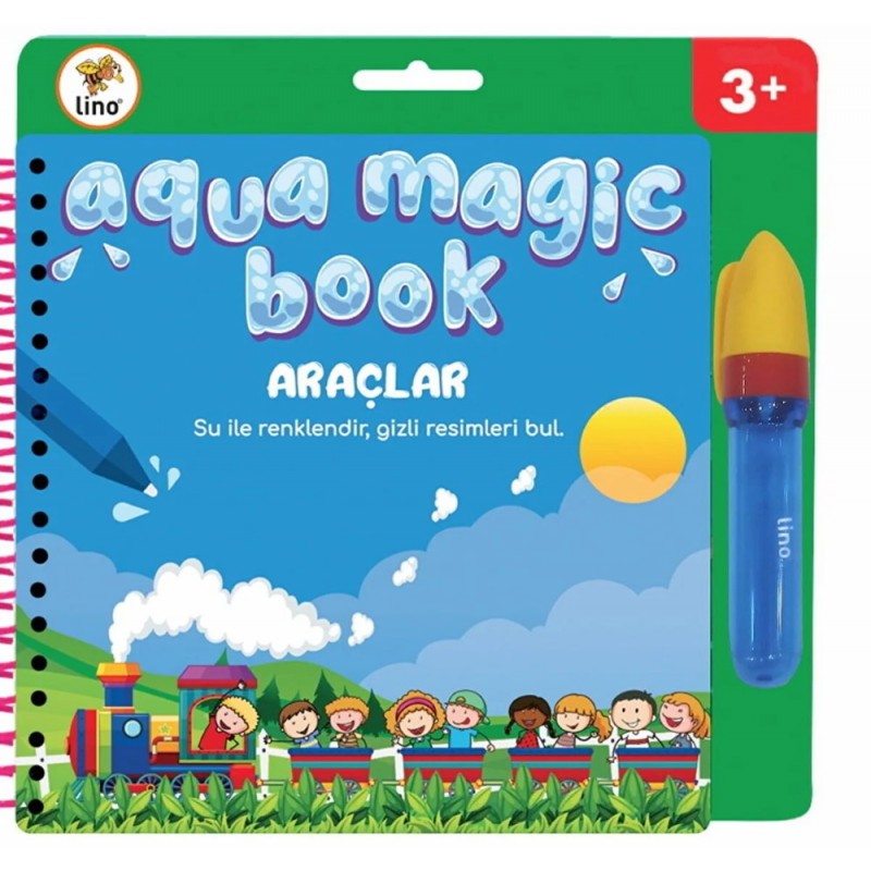  Lino Aqua Magic Book Araçlar (Sihirli Boyama Kitabi) | Lino | 8699847316379 | 