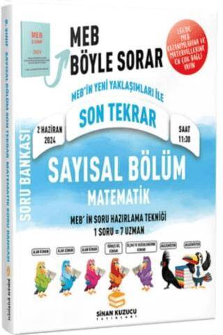 Sinan Kuzucu LGS Son Tekrar Sayısal Bölüm Matematik Soru Bankası